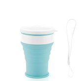 Collapsible Silicone Travel Cup with Lid